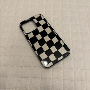 iPhone 13 Pro- checkered phone case
